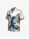 Bird Print Hawaiian Shirt