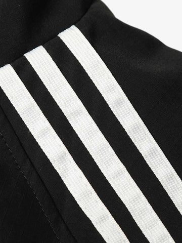 Striped Zip-Up Track Jacket and Wide-Leg Track Pants Set 