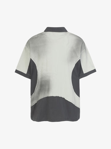 Deconstructed Tie-Dye Polo
