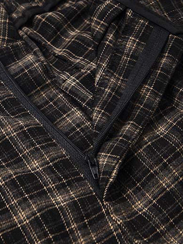 Plaid Cargo Pocket Jorts 