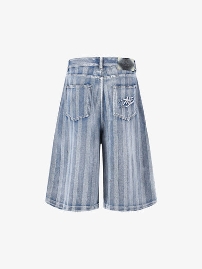 Striped Jorts