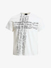 Cross Script Typography T-Shirt 