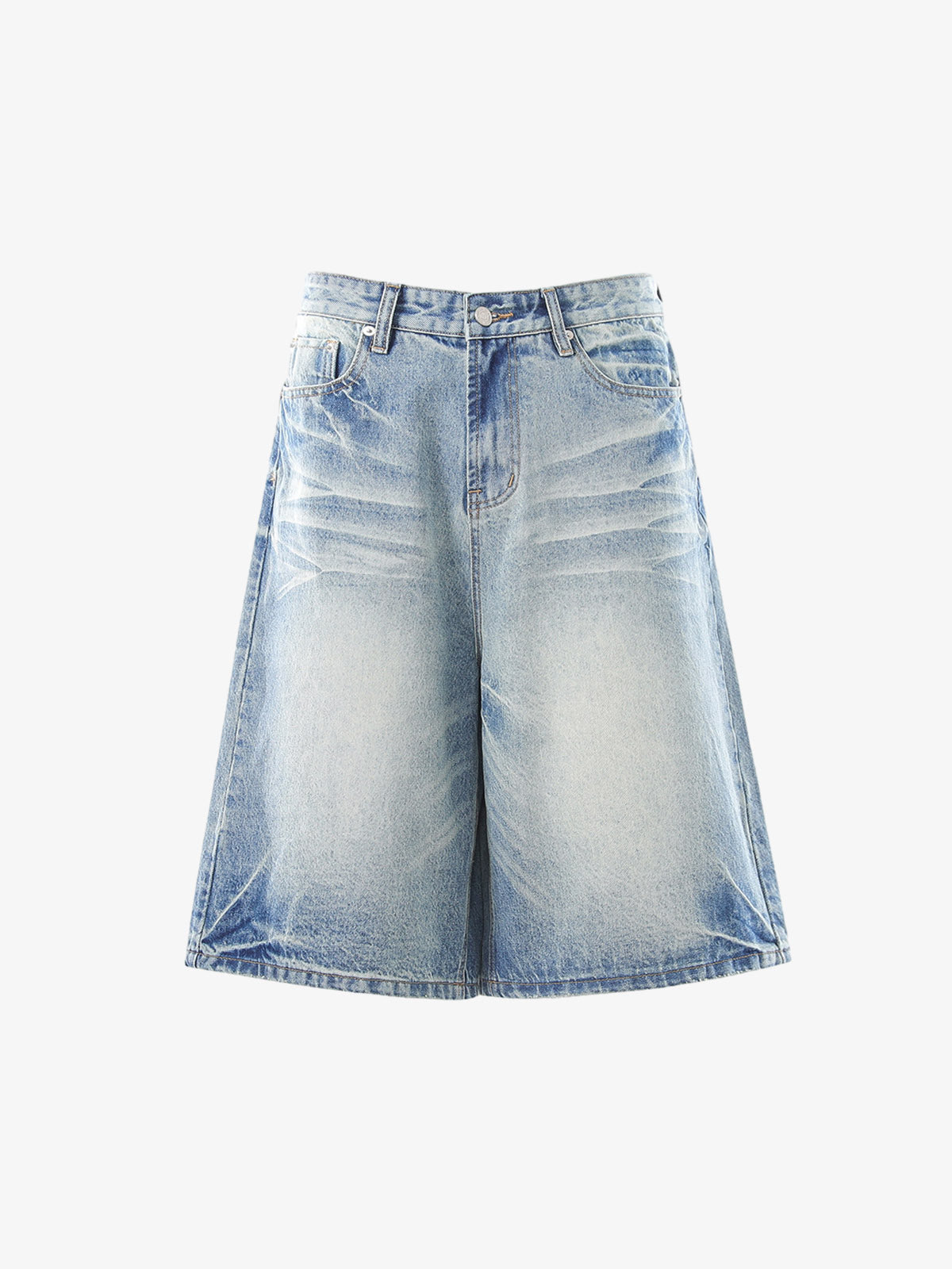 Vintage Whiskered Denim Jorts