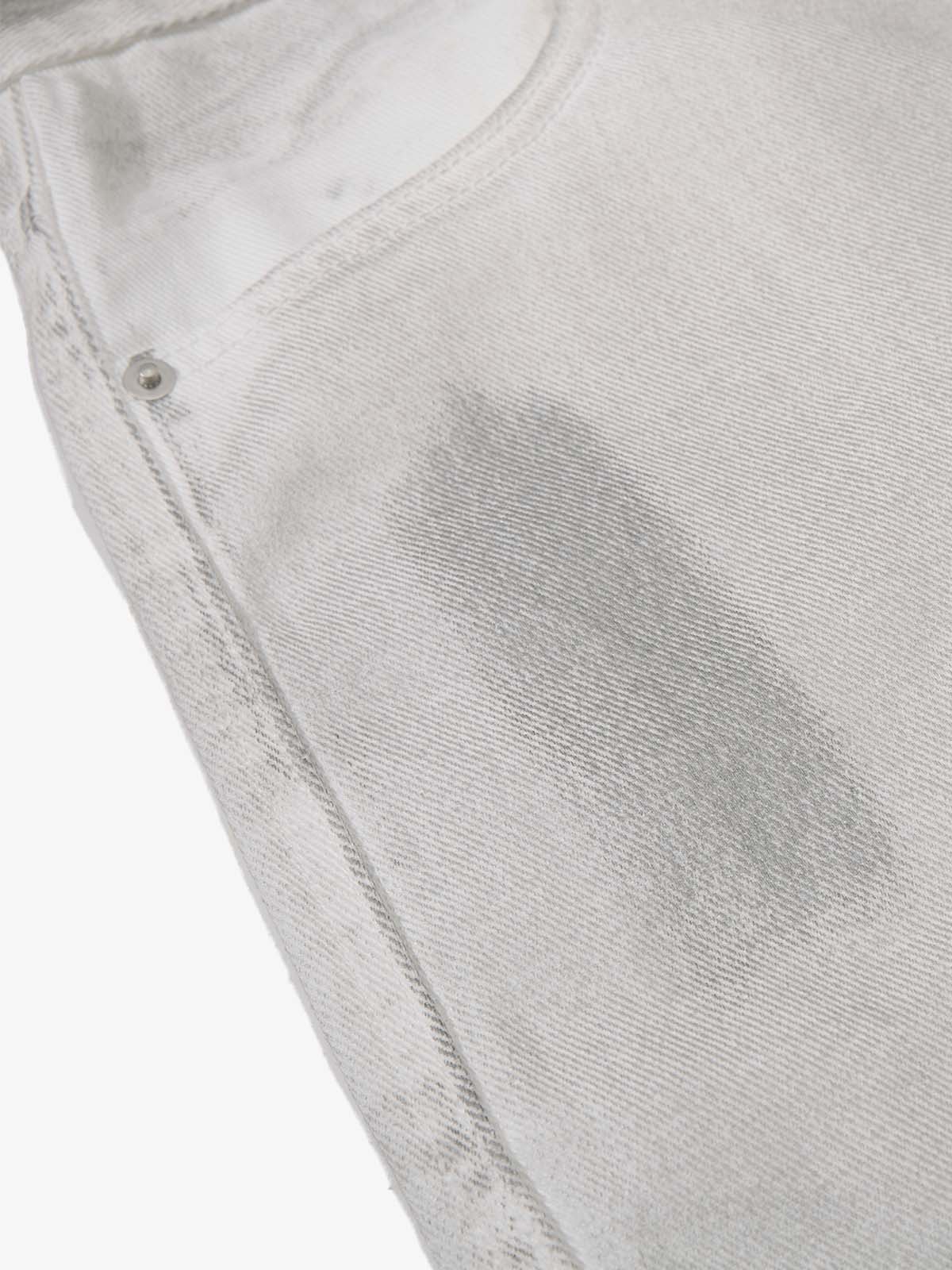 Mud-Washed Pocket Denim Jorts