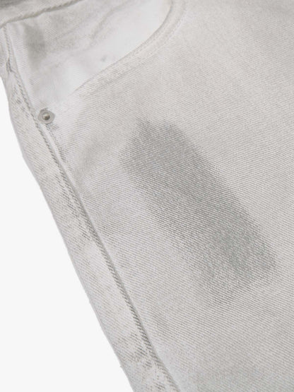 Mud-Washed Pocket Denim Jorts
