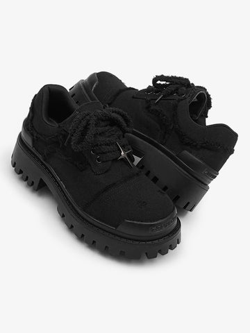 Four-Point Star Denim Chunky Casual Shoes