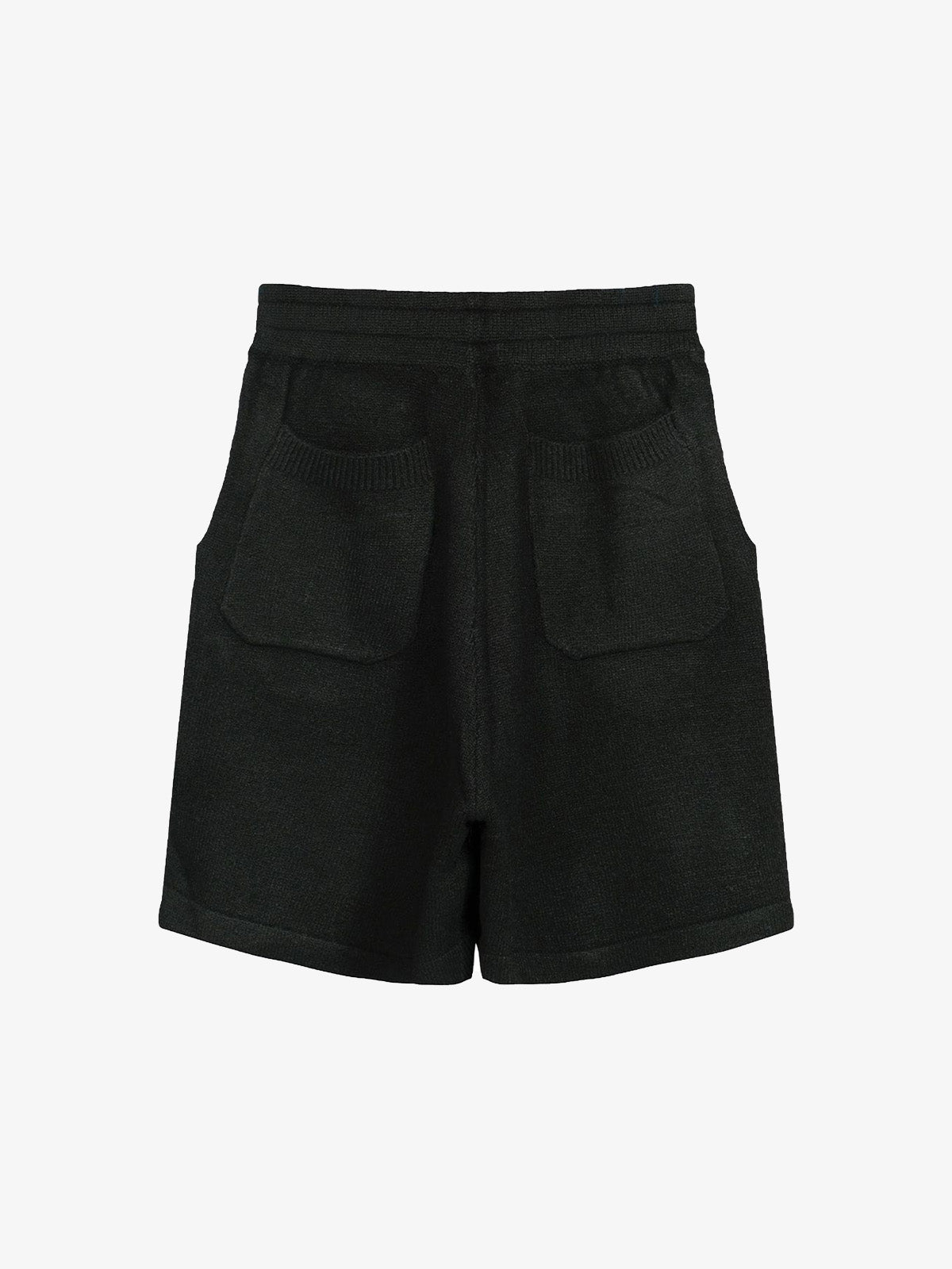 Gothic Chenille Oversized Street Shorts 