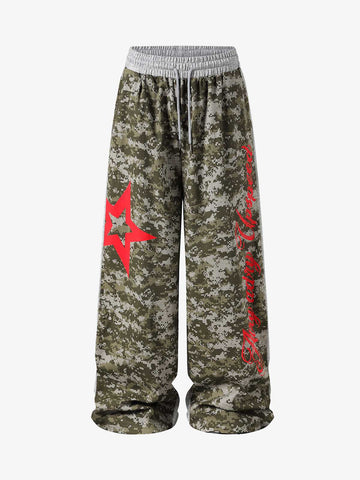 Star Patch Camo Pants