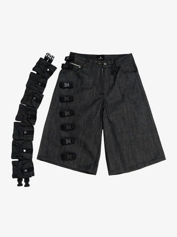 Side Strap Cargo Shorts