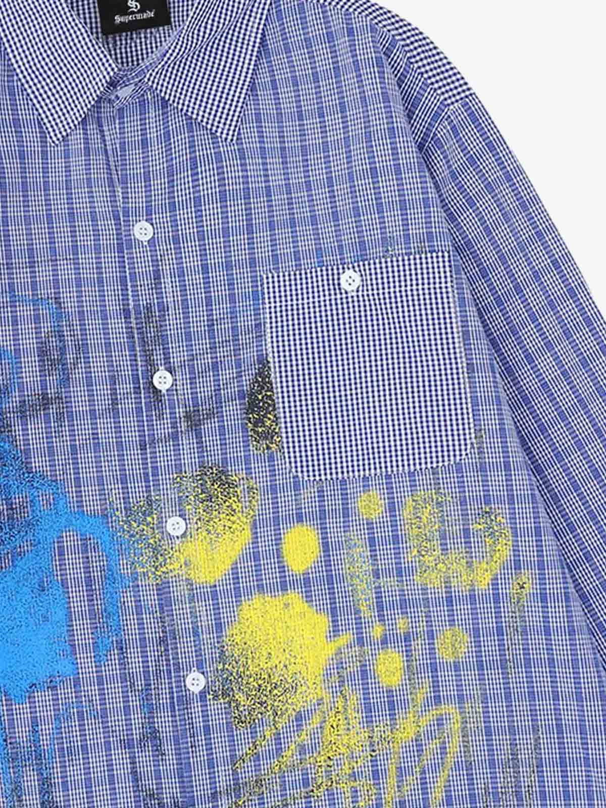 Graffiti Print Shirt