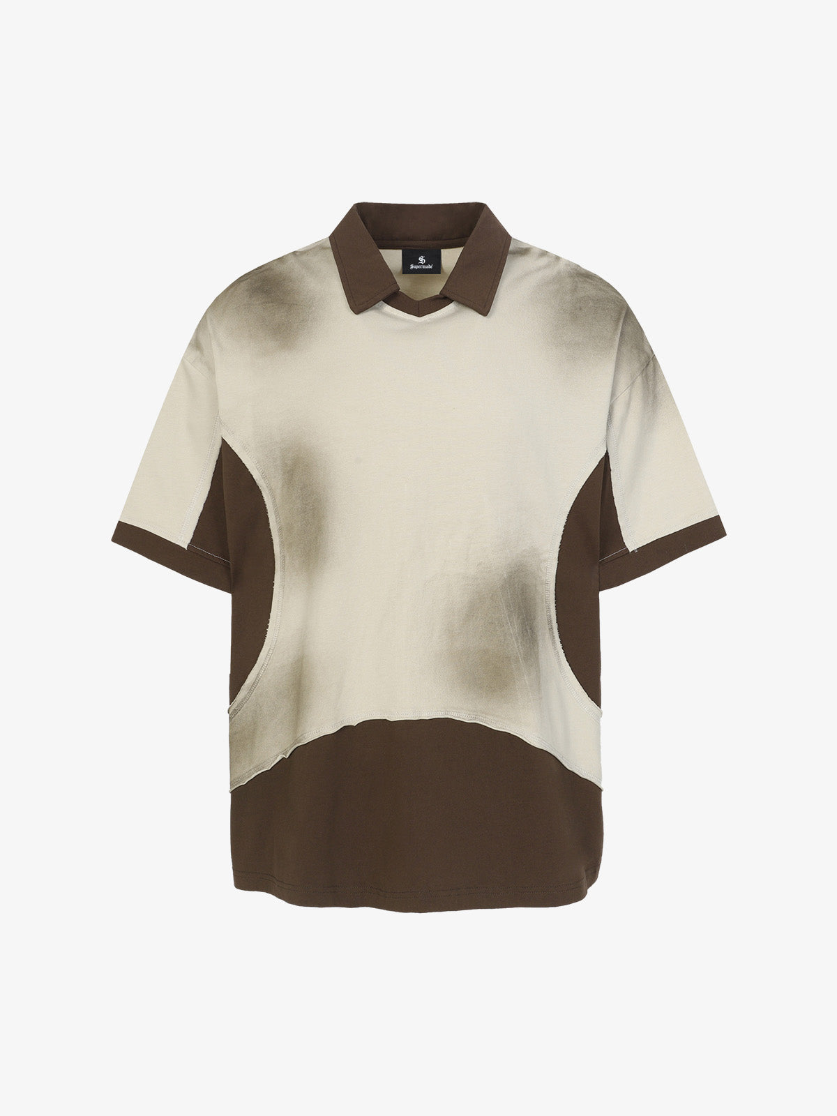 Deconstructed Tie-Dye Polo