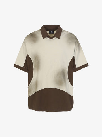 Deconstructed Tie-Dye Polo
