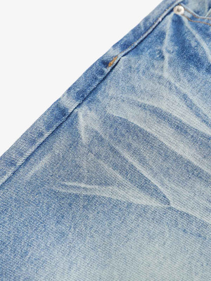 Vintage Whiskered Denim Jorts