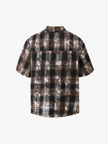 Ombré Plaid Shirt