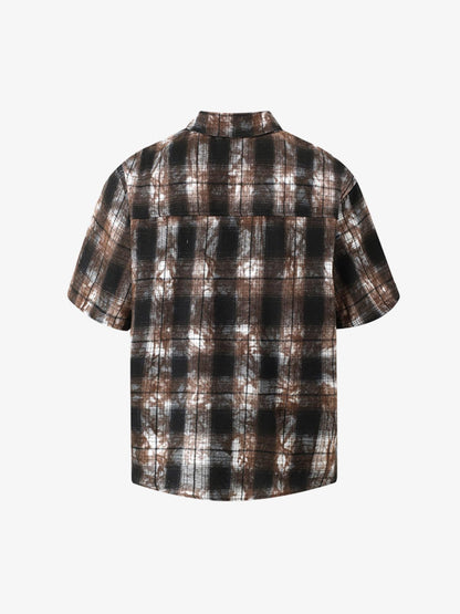 Ombré Plaid Shirt