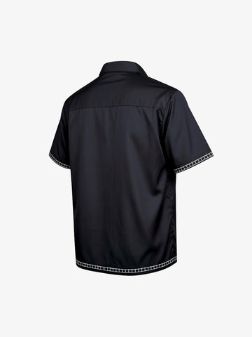 Vintage Horse Photo Satin Shirt