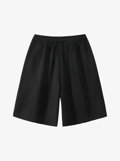 Elastic Drawstring Casual Shorts 