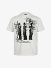 Gothic Statuette Cotton Jersey T-Shirt 