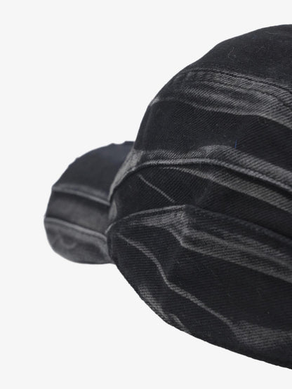 Washed Distressed Panel Baseball Cap 