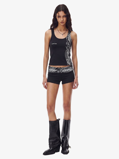 Y2K Camo Graffiti Tank Set