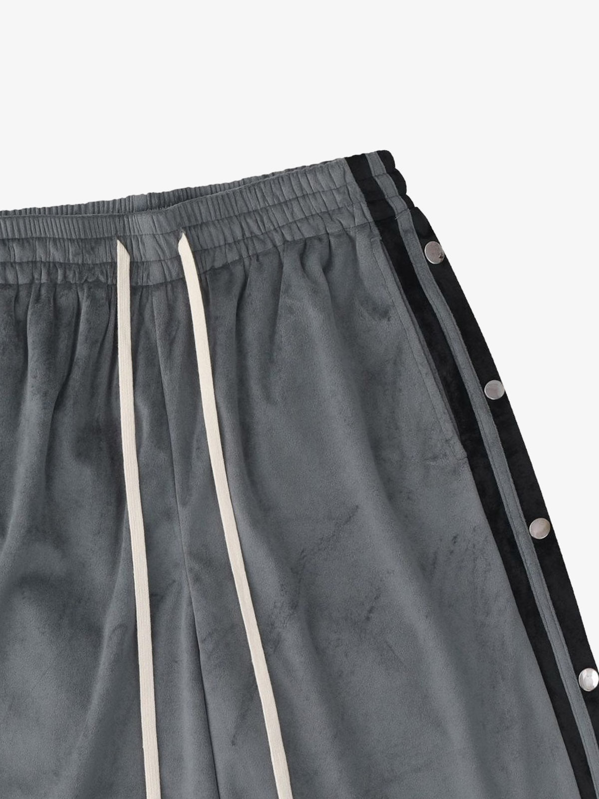 Suede Athletic Shorts