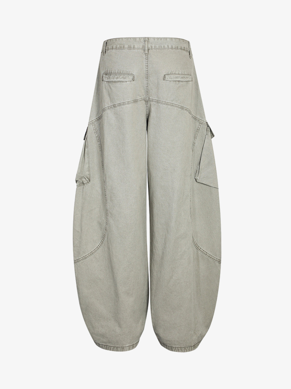 Patchwork Multi-Pocket Workwear Casual Machete Pants 