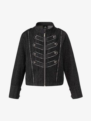 Military Napoleon Denim Jacket