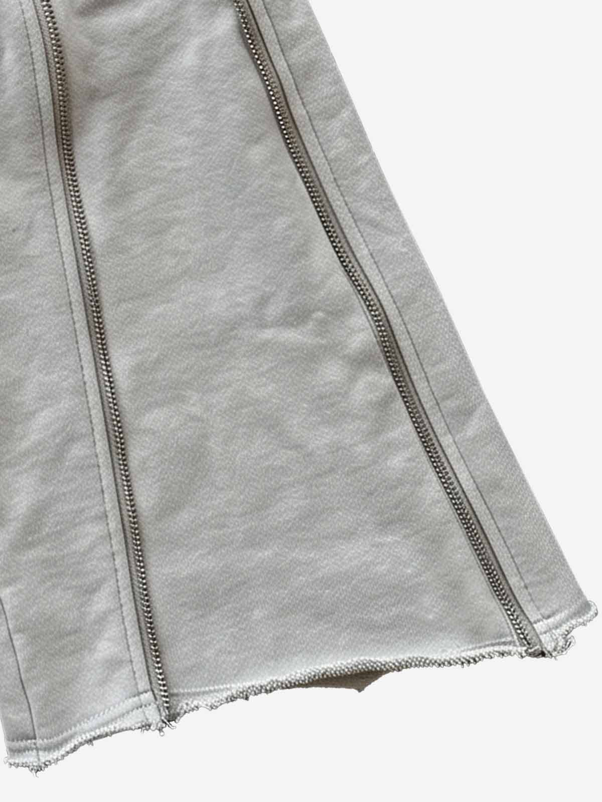 Side Zipper Deformable Pants