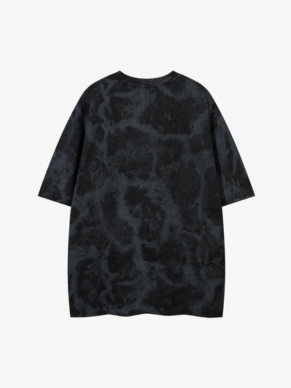 Tribal Thorn Graphic Casual T-Shirt