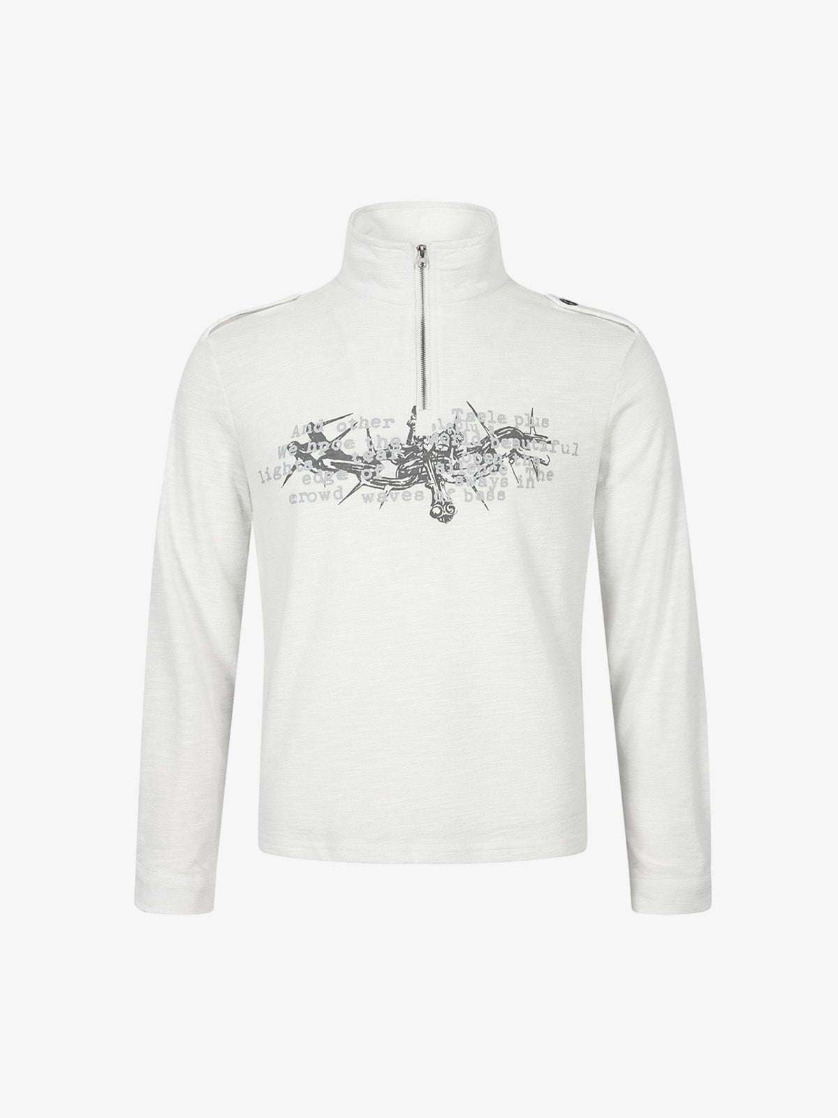 Ribbed Zip Base Layer