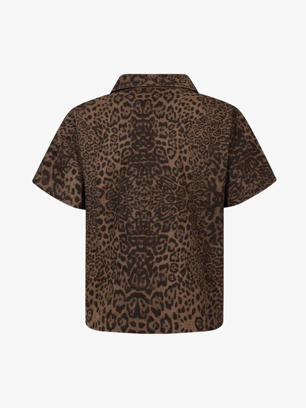 Leopard Short Sleeve Shirt