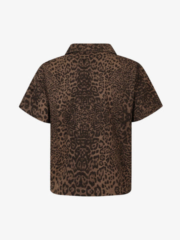 Leopard Short Sleeve Shirt