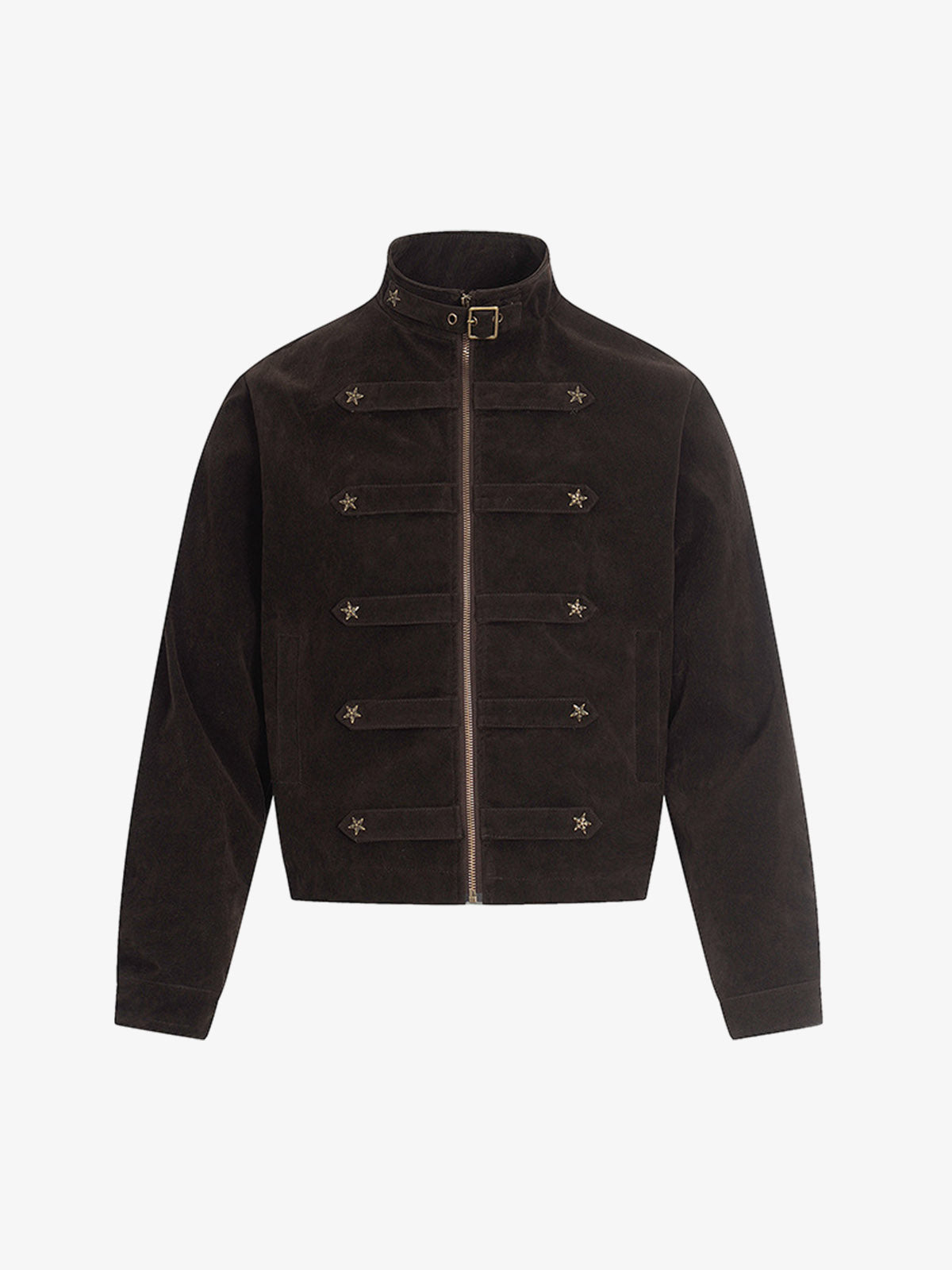Star Studded Suede Jacket