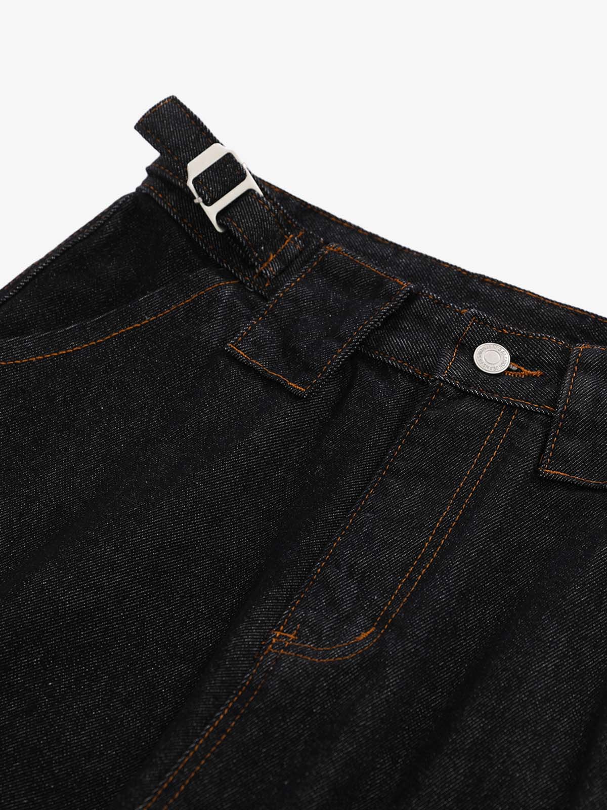 Vintage Contrast Stitch Cargo Shorts 