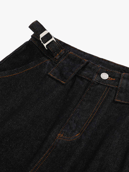 Vintage Contrast Stitch Cargo Shorts 