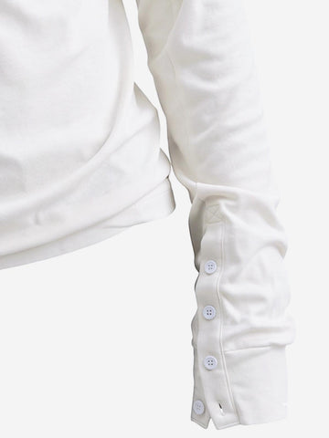 Patchwork Embroidered Long Sleeve Tee