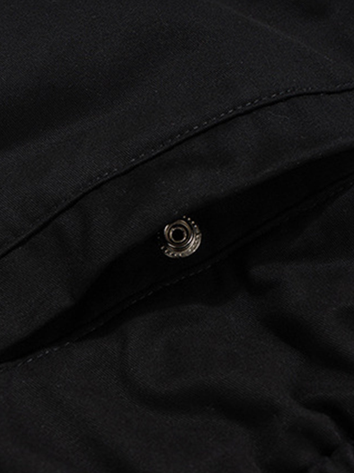 Water-Resistant Cargo Shorts – Polyamide Elastic Waist Relaxed Fit Utility Shorts