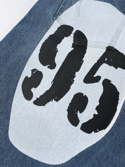 Star Racing Graphic Jeans