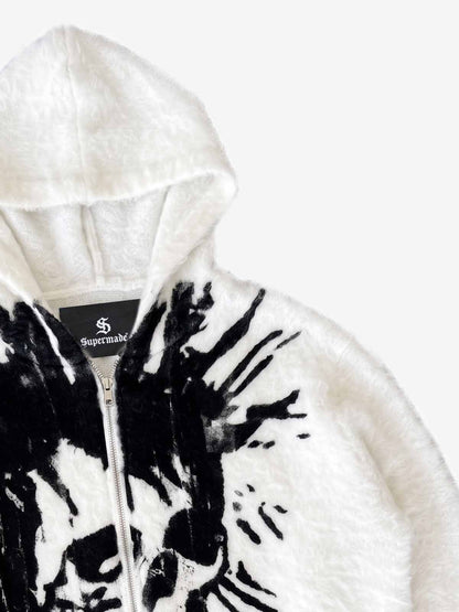 Skull Graphic Cardigan