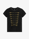 Black Velvet Jacket with Gold Embroidered Chain Motif