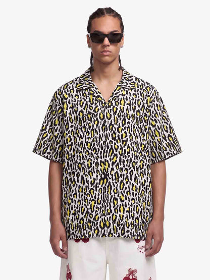 Classic Cheetah Print Hawaiian Shirt