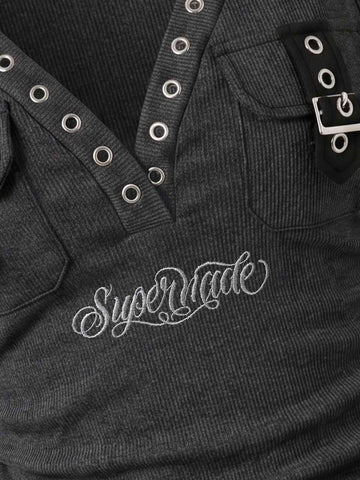 Embroidered Workwear Tee