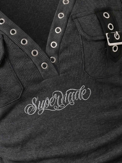 Embroidered Workwear Tee