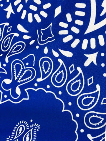 Paisley Print Soccer Shorts 
