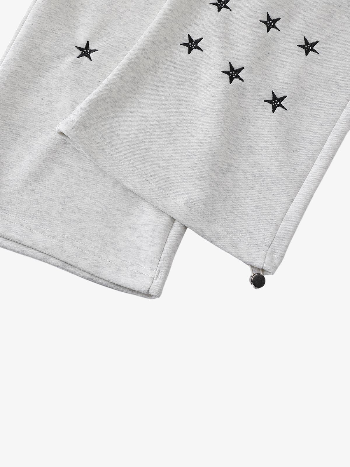 Star Embroidered Sweatpants