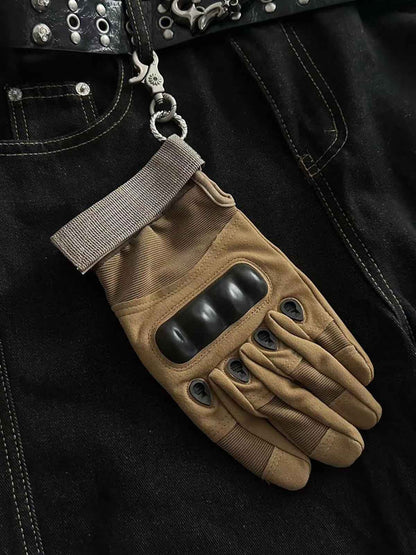 Vintage Glove Keychain Charm 