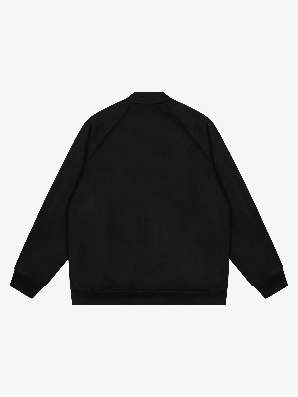 Suede Patchwork Sweatshirt