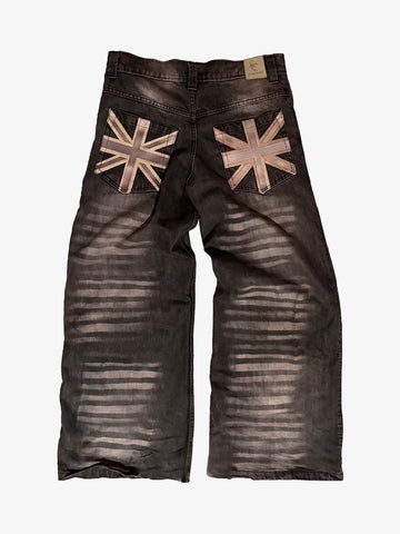 Scorpion Embroidered Jeans