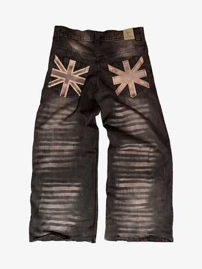 Scorpion Embroidered Jeans
