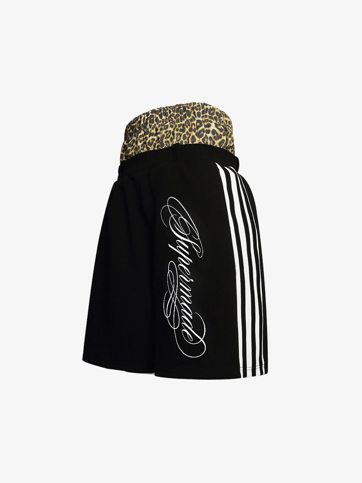 Double Waist Leopard Shorts
